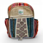 Plecak konopny mały hemp - wzór 3