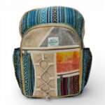 Plecak konopny duży hemp - wzór 1