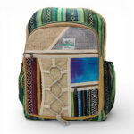 Plecak konopny duży hemp - wzór 2