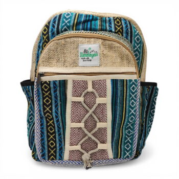 Plecak konopny mały hemp - wzór 2