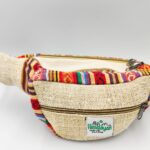 Saszetka na biodra konopna Hemp – wzór 6-Photoroom-min