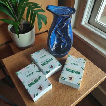 Zestaw strumień spokoju – kominek dzbanek i 3 aromaty