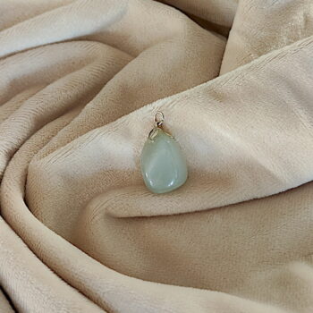 Wisiorek z naturalnego kamienia - kamień księżycowy