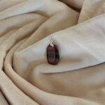 Wisiorek z naturalnego kamienia - tygrysie oko