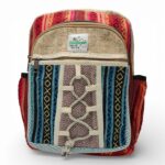 Plecak konopny mały Hemp wzór 4