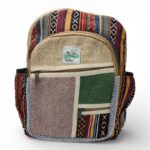Plecak konopny zig zag - wzór 3