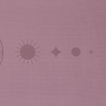 Mata do jogi Yogi & Yogini Premium TPE – kwiat życia liliowy