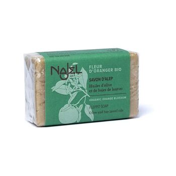 Najel Aleppo mydło z organicznym kwiatem pomarańczy